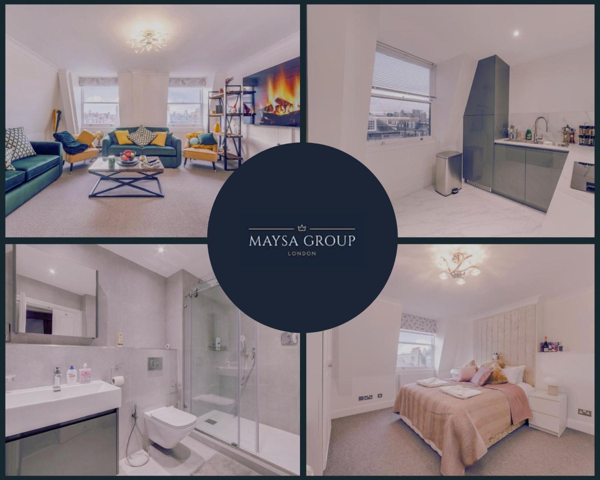 City Chic 3 Bedroom 2 Bathroom Luxury Living 7Hs Londra Esterno foto